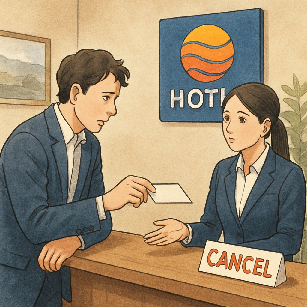 コンフォートホテル キャンセル料 いつから？前日からの目安と例外3つ