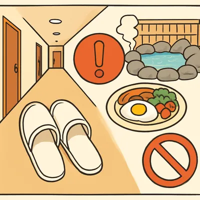 スーパーホテル スリッパ 館内はどこまでOK？大浴場・朝食・館外NGを7つで解説！
