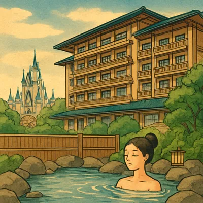 ディズニーランド 近くのホテル 温泉付きはどこ？人気5選と選び方