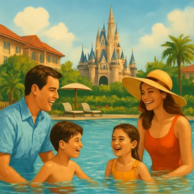 ディズニーランド 近く プール付き ホテル5選？家族旅行と大人旅の選び方