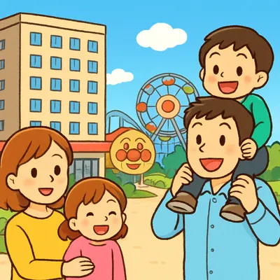 仙台アンパンマンミュージアム ホテル 子連れおすすめ5選？駅近と添い寝で厳選
