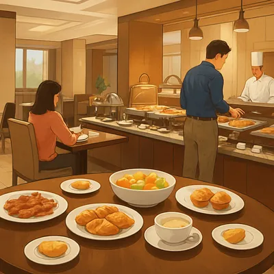 ノボテル上海クローバー 朝食の時間と料金は？ビュッフェ内容とディズニー朝活の注意点5つ
